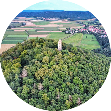 Vuurtorenberg in Eschwege van Air7view