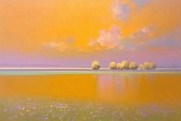 Small Trees, Big Sky by Art Whims