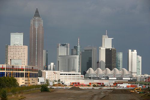 Skyline zakencentrum  van Frankfurt