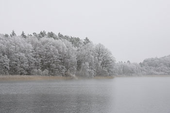 Le lac en hiver