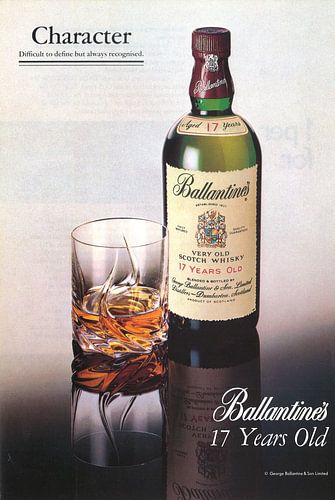 Ballantine Werbung 70er Jahre von Jaap Ros