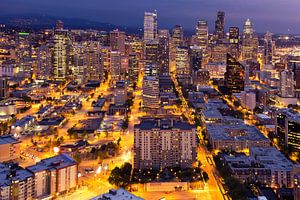 Abend in Seattle, Vereinigte Staaten von Rob van Esch