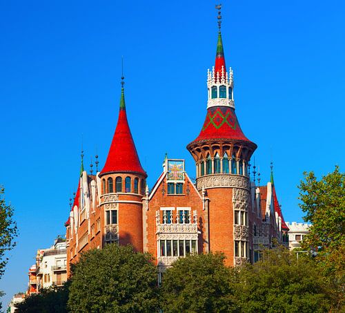 Casa de les Punxes - Barcelona, Spanje