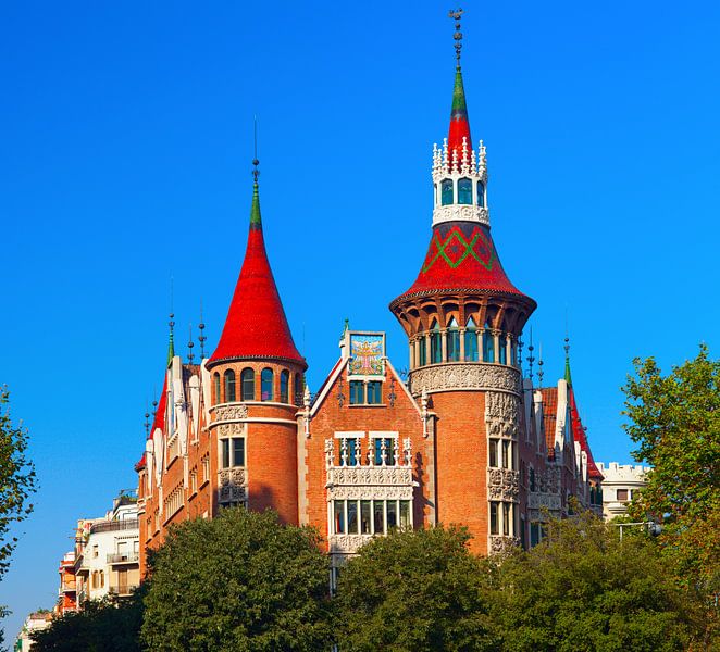 Casa de les Punxes - Barcelone, Espagne par Yevgen Belich