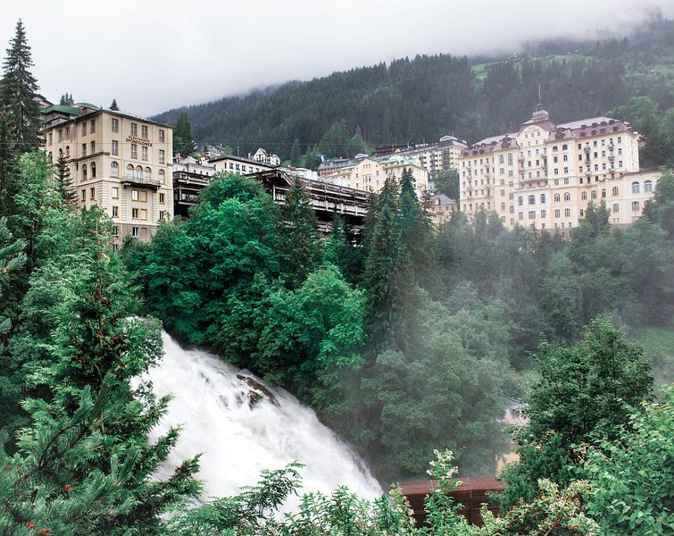 Mystical view of Bad Gastein by Daniel Fankhauser