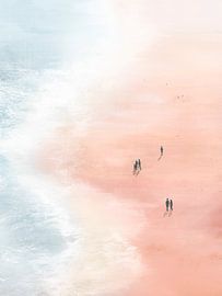 Pink Sand Beaches I, Isabelle Z by PI Creative Art