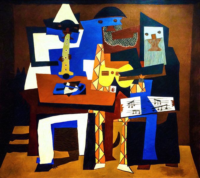 Trois musiciens (Pablo Picasso) par Art Market