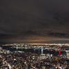 Manhattan bei Nacht von Bas de Glopper