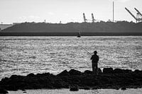 Angeln auf der Wasserstraße