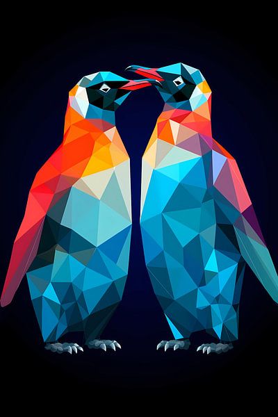 Cubist Love Dance by Art & Soul Creations