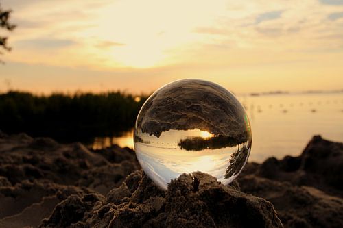 Slotermeer Friesland - Zonsondergang 