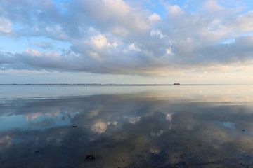 Das Wattenmeer bei Ameland von Johanna Oud