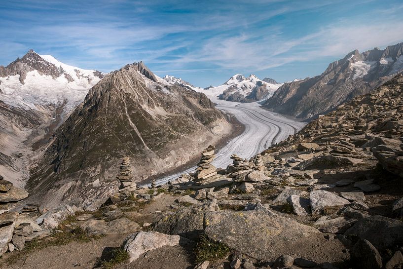 Le glacier d'Aletsch par Markus Stauffer