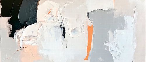 Abstrakte Farbkomposition – Zeitgenössisch