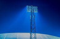 Stadionlamp Feyenoord Stadion "De Kuip" in Rotterdam van MS Fotografie | Marc van der Stelt thumbnail