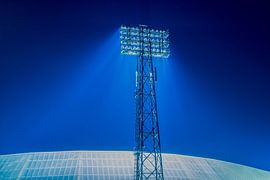 Stadion-Licht Feijenoord Stadion "De Kuip" in Rotterdam von MS Fotografie | Marc van der Stelt