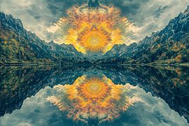 des formes symétriques pittoresques sur Egon Zitter