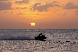 zonsondergang caribbean