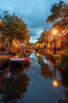 Leiden - The quiet Kijfgracht in the evening (0179) by Reezyard