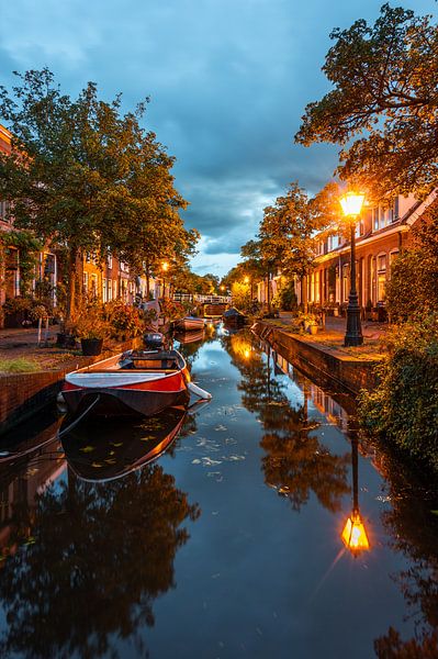 Leiden - Die ruhige Kijfgracht am Abend (0179) von Reezyard
