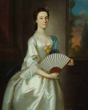 Abigail Chesebrough (Frau Alexander Grant), Joseph Blackburn, 1754, The Art Institute of Chicago von MadameRuiz