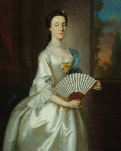Abigail Chesebrough (Frau Alexander Grant), Joseph Blackburn, 1754, The Art Institute of Chicago von MadameRuiz