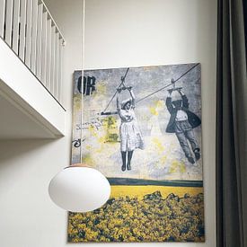 Customer photo: Love in the Air by Nora Bland, on ArtFrame