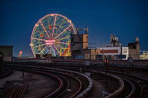 Roue des merveilles à Coney Island, New York