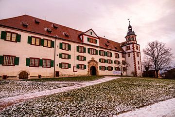 Kleine Winterwanderung durch die Fachwerkstadt von Schmalkalden - Thüringen - Deutschland von Oliver Hlavaty