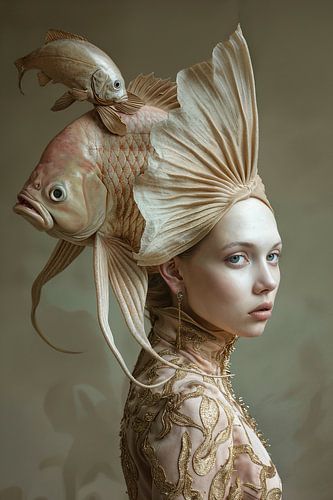 Fishy Hat Elegange - queue en l'air