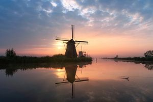 Kinderdijk, épisode 8 : coucher de soleil