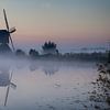 Molen in Kinderdijk van Judith Borremans