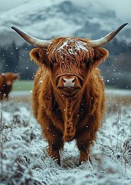 Highland Cow sur Niklas Maximilian