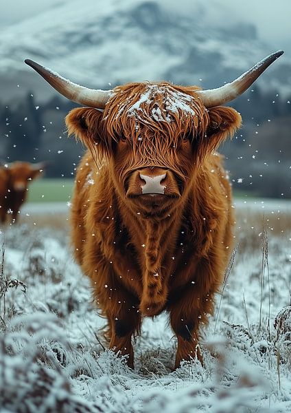 Highland Cow von Niklas Maximilian
