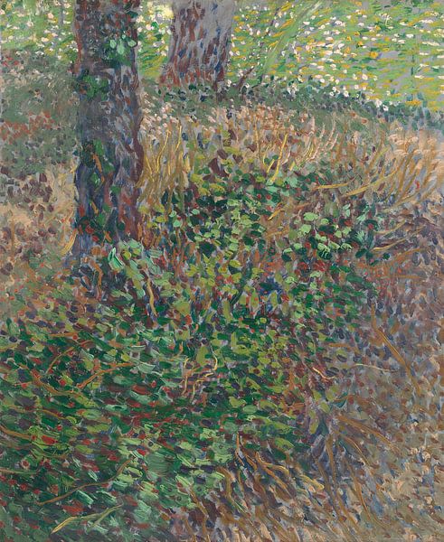 Vincent van Gogh, undergrowth by 1000 Schilderijen