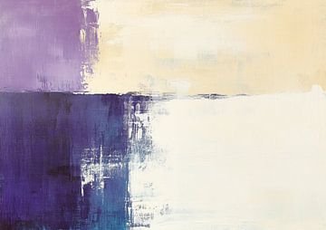 Contrast | Serene Color Clash van ARTEO Schilderijen