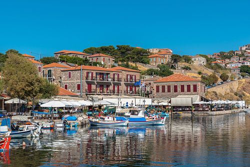 Haven Molyvos Lesbos Greece ( Mythimna)