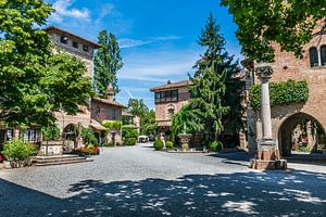 Grazzano Visconti in Italien