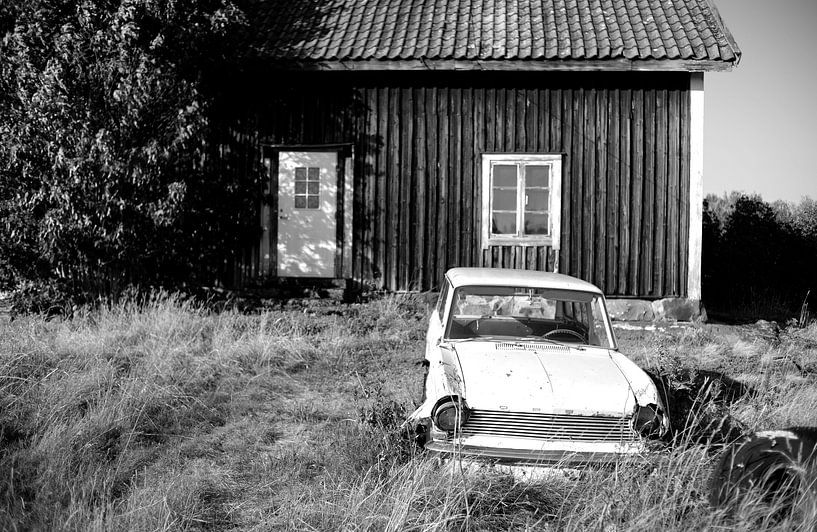 Autowrak in Zweden van Rob van Dam