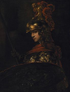 Rembrandt, Palas Athena, vers 1655 sur Atelier Liesjes