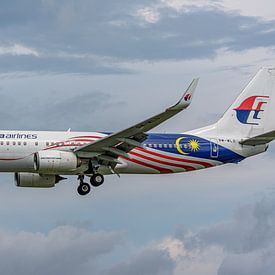Malaysia Airlines Boeing 737-800 passenger jet. by Jaap van den Berg