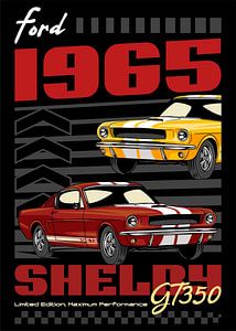 Ford Mustang Shelby GT350 Muscle Car
