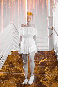 Das Mädchen auf der goldenen Treppe