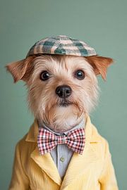 Norfolk Terrier by Poster Art Shop