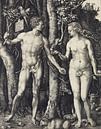 Albrecht Dürer. Adam et Eve par 1000 Schilderijen Aperçu