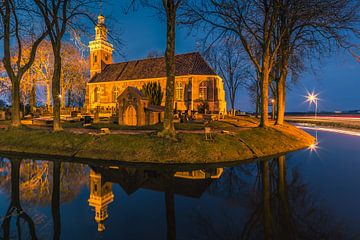 Hervormde Kerk, Tjamsweer, Groningen, Nederland van Henk Meijer Photography