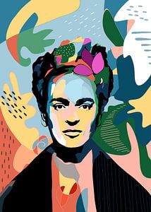 Mexicaine avec des fleurs dans les cheveux II