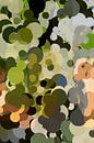 Botanical Brilliance. Abstract landscape. Rain drops by Dina Dankers thumbnail