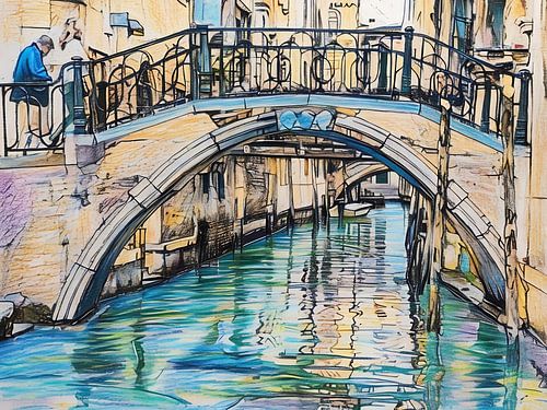 Kanalbrücke Venedig