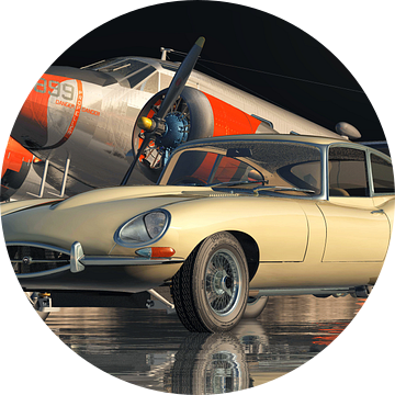 Jaguar E-Type - een legendarische sportwagen uit 1960